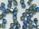 #5301 4mm AQUAMARINE SATIN AB